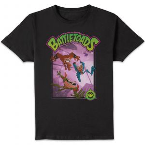 Battle Toads Hop T-Shirt - Black - S