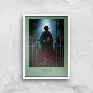 Game of Thrones Disappear Affiche Artistique - A4 - White Frame