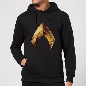 Aquaman Symbol Hoodie - Black - S