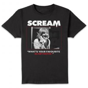 Scream What's Your Favourite Scary Movie? Unisex T-Shirt - Black - 5XL