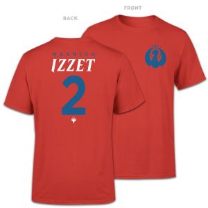 T-Shirt Homme Izzet Sports - Magic The Gathering - Rouge - XL