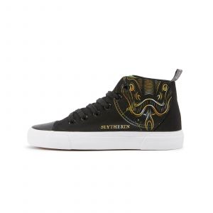 Akedo x Harry Potter Houses Slytherin Kids' High Top - Black - UK Kids 11 / EU29
