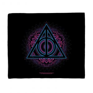 Harry Potter Deathly Hallows Fleece Blanket - M