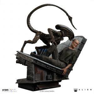 Iron Studios Alien 3 Ellen Ripley and Dog Alien Art Scale 1/10 Statue