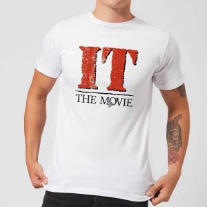 IT The Movie Men's T-Shirt - White - 5XL - Blanc