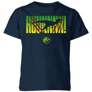 Jurassic Park Run! Kids' T-Shirt - Navy - 11-12 ans