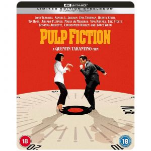 Pulp Fiction 4K Ultra HD Steelbook (Blu-ray inclus)