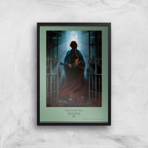 Game of Thrones Disappear Affiche Artistique - A4 - Black Frame
