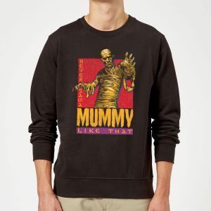 Sweat Homme La Momie R&eacute;tro - Universal Monsters - Noir - M