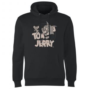 Sweat à Capuche Homme Tom et Jerry - Noir - M
