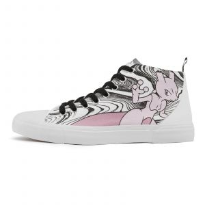 Chaussures Pokémon Mewtwo Legendary Signature High Top - Blanc - UK 7 / EU 40.5 / US Men's 7.5 / US Women's 9