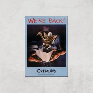 Gremlins We're Back Affiche - A4 - Print Only