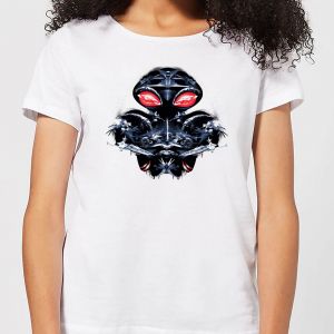 Aquaman Black Manta Sea At War Women's T-Shirt - White - L