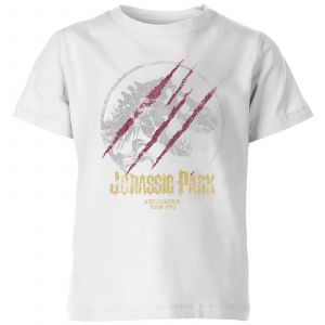 Jurassic Park Lost Control Kids' T-Shirt - White - 3-4 ans