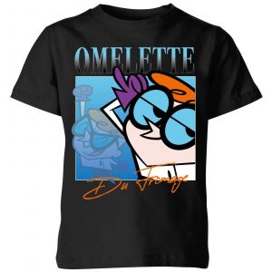 Cartoon Network Spin Off T-Shirt Enfant Le Laboratoire de Dexters 90's Photoshoot - Noir - 5-6 ans