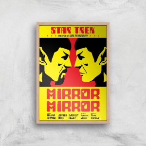 Mirror Mirror Giclee - A4 - Wooden Frame