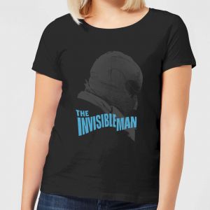 T-Shirt Femme L'Homme Invisible (Tons Gris) - Universal Monsters - Noir - S