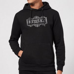Beetlejuice White Logo Hoodie - Black - M - Noir