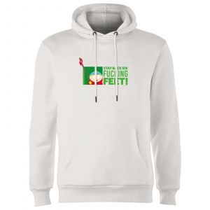 South Park Cartman Six Feet Unisex Hoodie - White - M