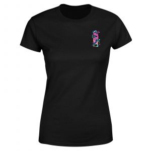 Back To The Future Hover Board Women's T-Shirt - Black - XS