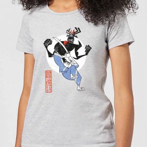 Samurai Jack Eternal Battle Women's T-Shirt - Grey - M