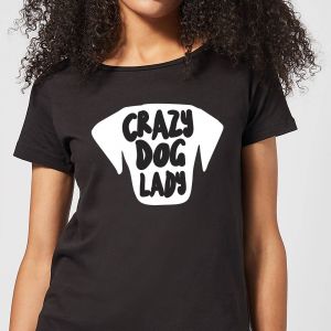 Crazy Dog Lady Women's T-Shirt - Black - 3XL - Noir