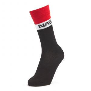 Men's NASA Block Panel Sports Socks - Black - UK 4-7.5