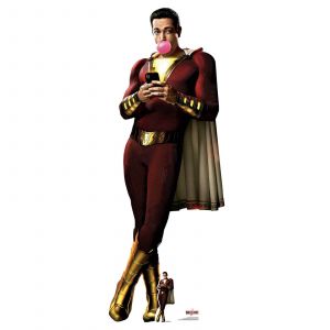 Shazam Bubblegum (Zachary Levi) D&eacute;coupe taille r&eacute;elle