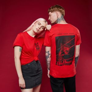T-shirt Freddy - Chapitre 1 : Les Griffes de la Nuit - Rouge - XXL