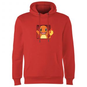 Pok&eacute;mon Pok&eacute;dex Charmander #0004 Hoodie - Red - XXL