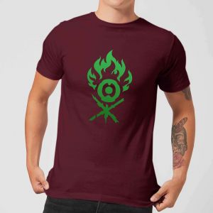 T-Shirt Homme Symbole de Gruul - Magic The Gathering - Bordeaux - 5XL - Bordeaux