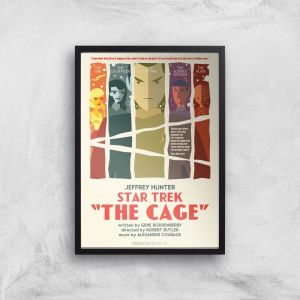 The Cage Giclee - A2 - Black Frame