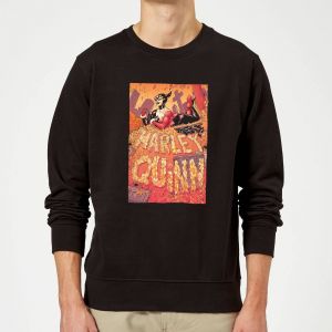 Batman Harley Quinn Cover Sweatshirt - Black - S - Noir