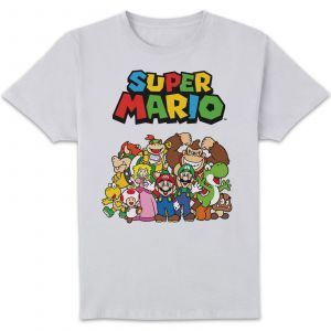 Nintendo Super Mario Squad Unisex T-Shirt - White - XXL