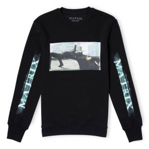 The Matrix Logo Code Sweatshirt - Noir - XXL - Noir