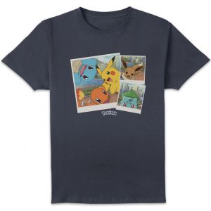 Pok&eacute;mon Walking Along The Waterfront Unisex T-Shirt - Navy - XL