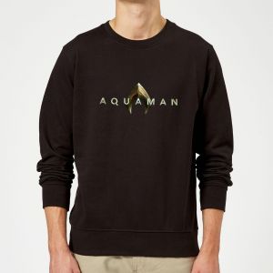 Aquaman Title Sweatshirt - Black - M - Noir