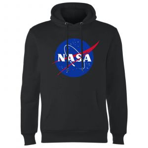 NASA Logo Insignia Hoodie - Black - XL