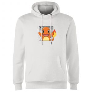 Pok&eacute;mon Pok&eacute;dex Charmander #0004 Hoodie - White - L