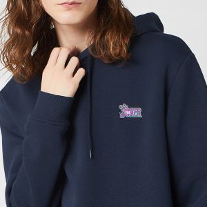 Sweat à capuche Unisexe DC The Joker Brodé - Noir - L