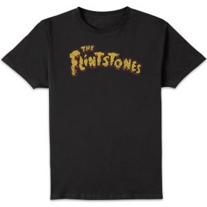The Flintstones Logo Men's T-Shirt - Black - XL