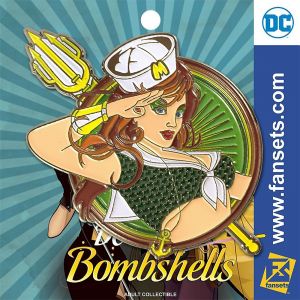 DC Bombshells Mera Badge Pin