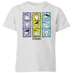 Ed, Edd n Eddy Heads Kids' T-Shirt - Grey - 11-12 ans