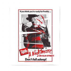 A Nightmare On Elm Street Freddy Kreuger Couverture Plaid - M
