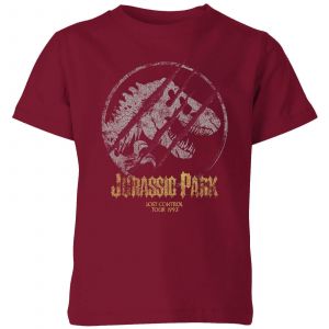 Jurassic Park Lost Control Kids' T-Shirt - Burgundy - 3-4 ans