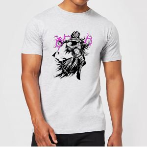 T-Shirt Homme Liliana Design - Magic : The Gathering - Gris - 4XL