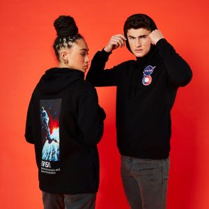 Sweat &agrave; capuche NASA Soyuz - Noir - Unisexe - L