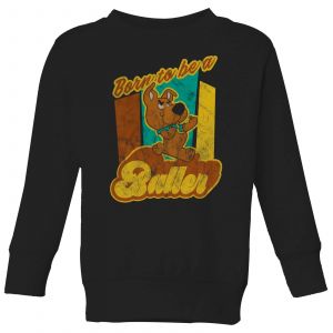 Scooby Doo Born To Be A Baller Kids' Sweatshirt - Black - 9-10 ans