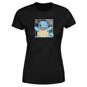Pok&eacute;mon Pok&eacute;dex Squirtle #0007 Women's T-Shirt - Black - 3XL
