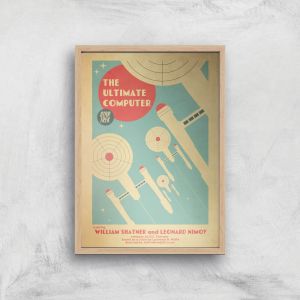 The Ultimate Computer Giclee - A4 - Wooden Frame